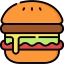 Ovensandwich Hamburger Icon